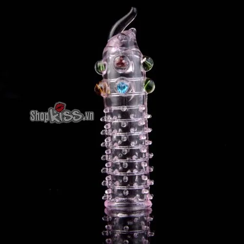 TPE Super Spiked Condom Male Enhancement Long-Lasting Sensation — photo 5