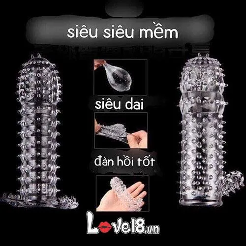 Translucent Ribbed and Nipple Studded Ultra-Thin Condom DC14G — photo 2