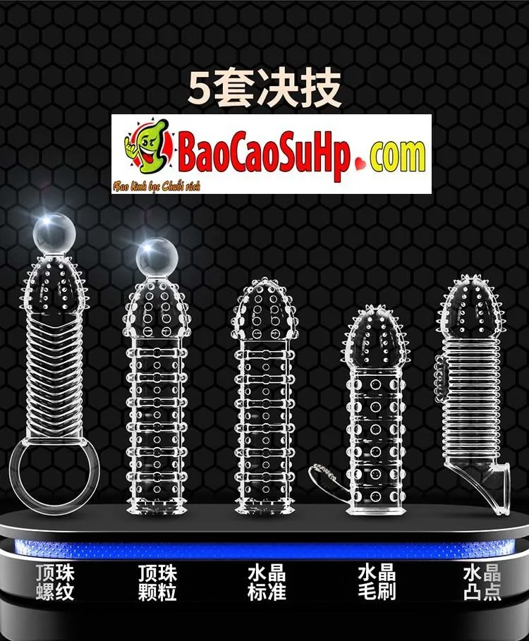 Sexy Spike Textured Dotted Condom for Enhanced Male Sensitivity — photo 2