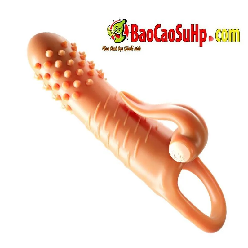 Pikilin Spiky Penis Sleeve Tongue Licking Condom — photo 2