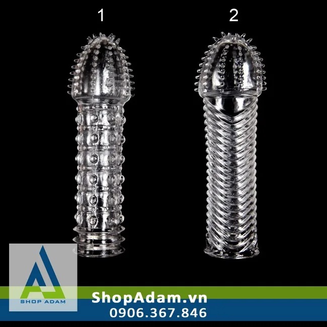 Donzen Super Ribbed Condom Medical Grade Silicone — photo 2