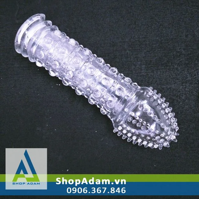 Donzen Super Ribbed Condom Medical Grade Silicone — photo 3