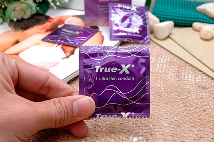 True X Textured Condom 3-Pack Enhanced Sensation — photo 3