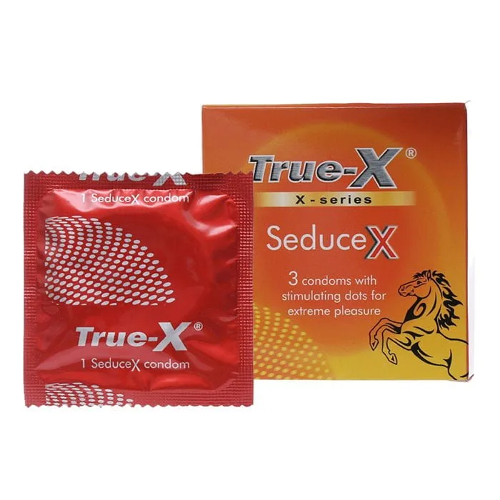 True X Textured Condom 3-Pack Enhanced Sensation — photo 5