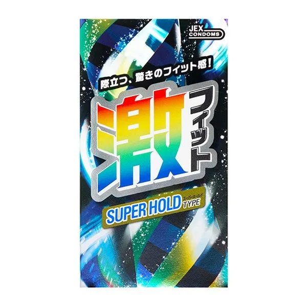 Jex Super Hold Japanese Ribbed Condom with Extra Lubricant — photo 6