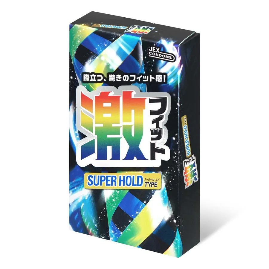 Jex Super Hold Japanese Ribbed Condom with Extra Lubricant — photo 4