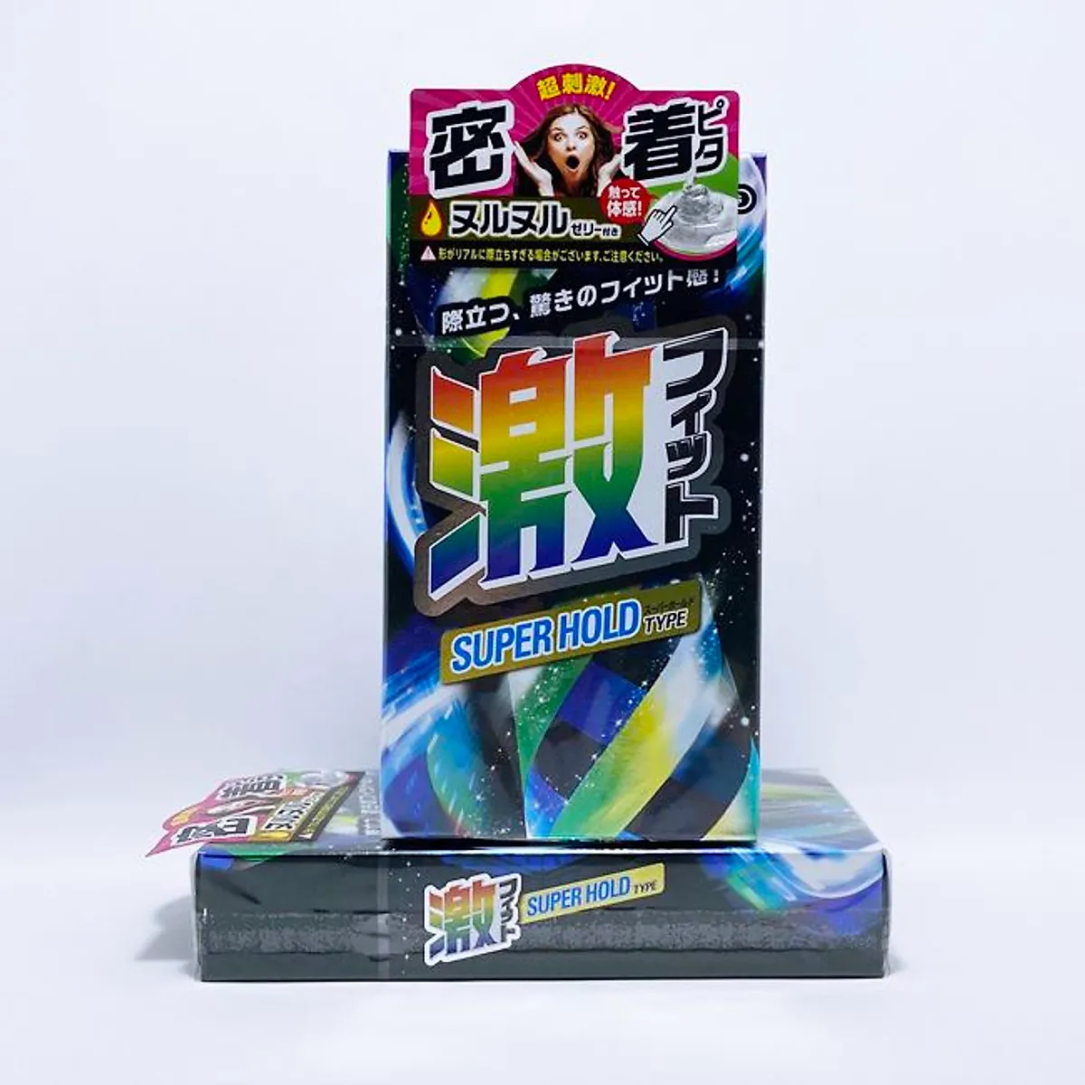 Jex Super Hold Japanese Ribbed Condom with Extra Lubricant — photo 7