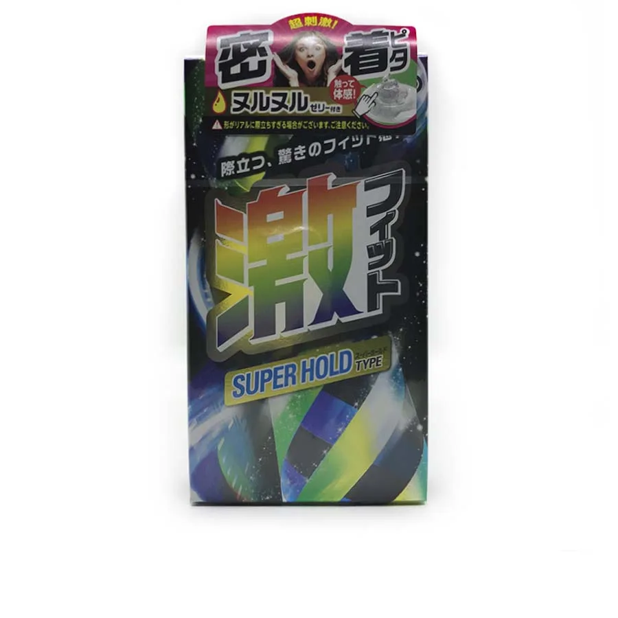 Jex Super Hold Japanese Ribbed Condom with Extra Lubricant — photo 5