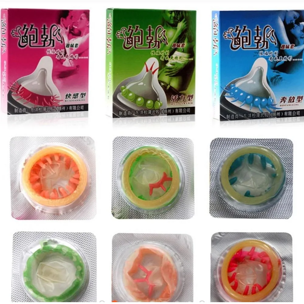 Runbo 1s Ribbed Textured Condom Enhanced Female Pleasure — photo 2
