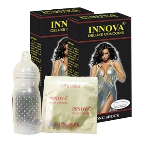 Innova Black Condom Long Lasting Popular Male Protection — photo 4