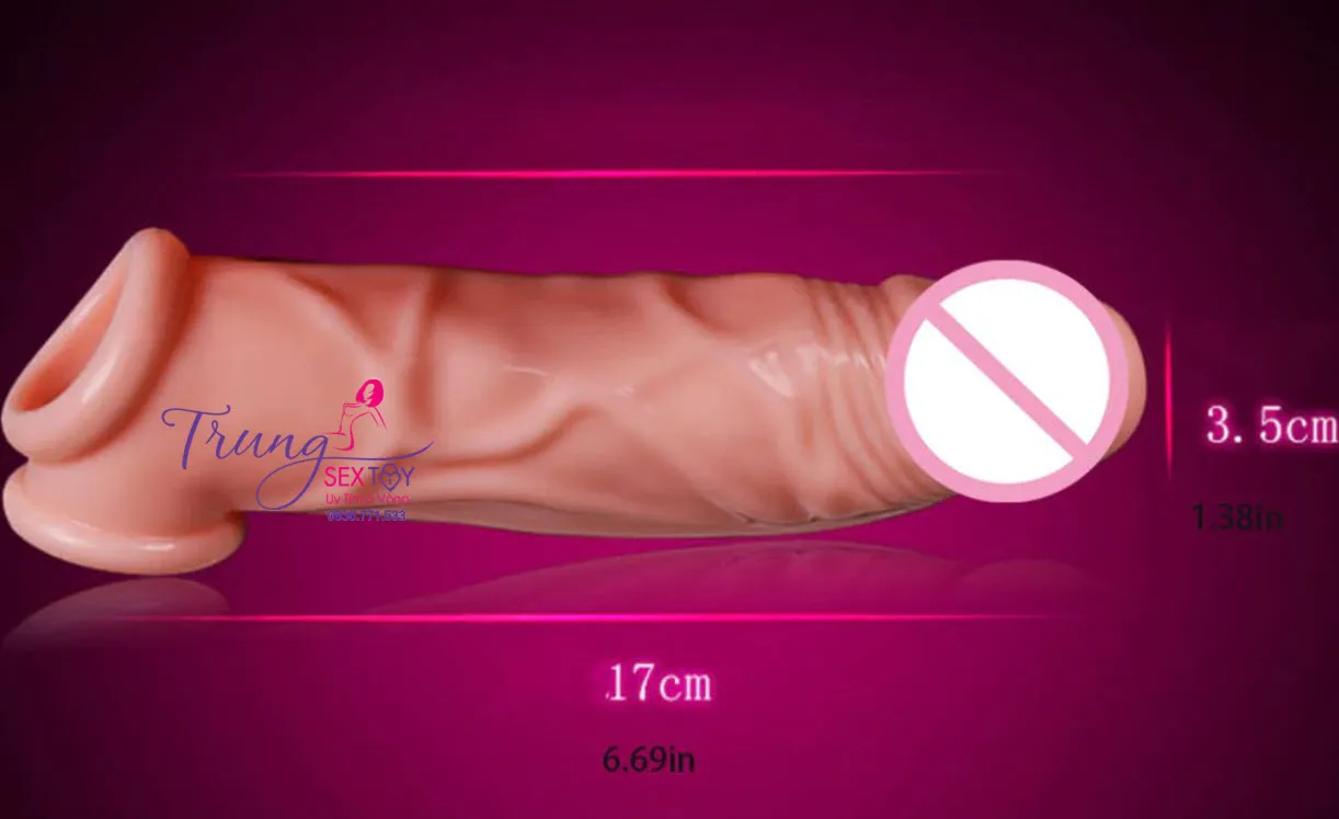 Silicone Penis Enlargement Delay Condom Double Layer Lasting — photo 6