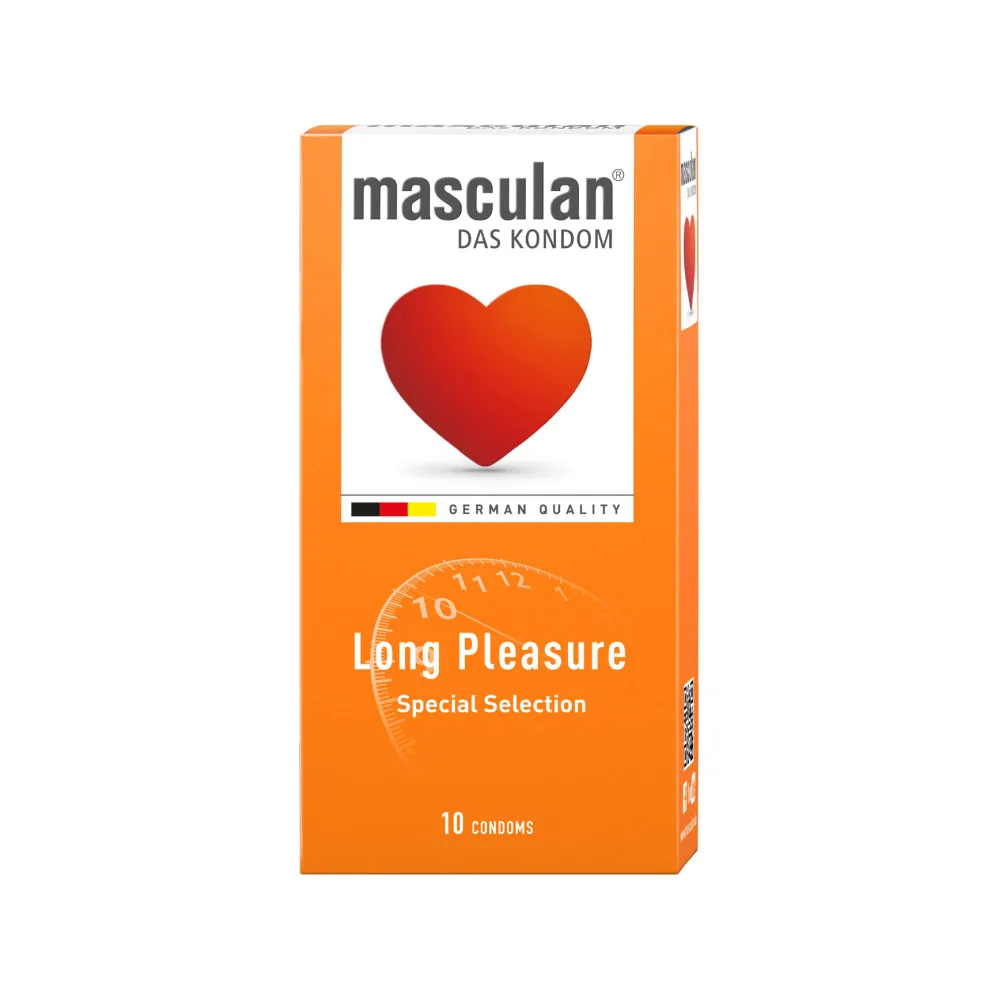 Masculan Long Pleasure Textured Delay Condom for Men — photo 6