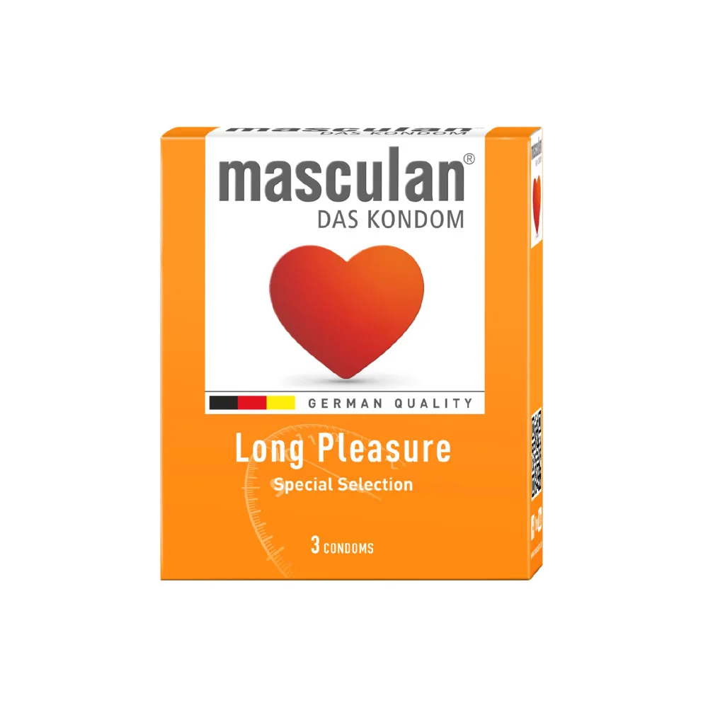Masculan Long Pleasure Textured Delay Condom for Men — photo 7