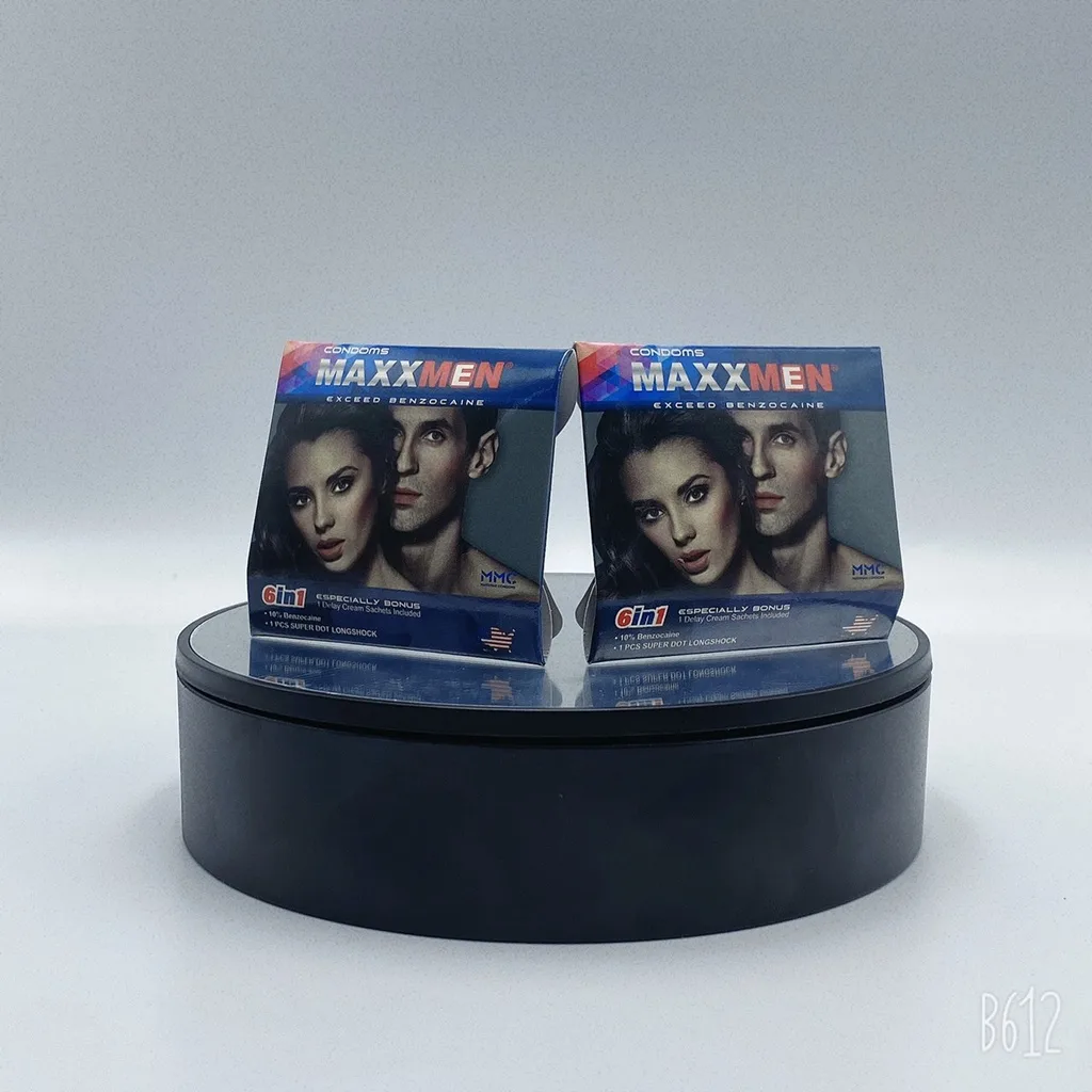MAXXMEN 6in1 Ultra Thin Ribbed Condom For Extra Stimulation — photo 2