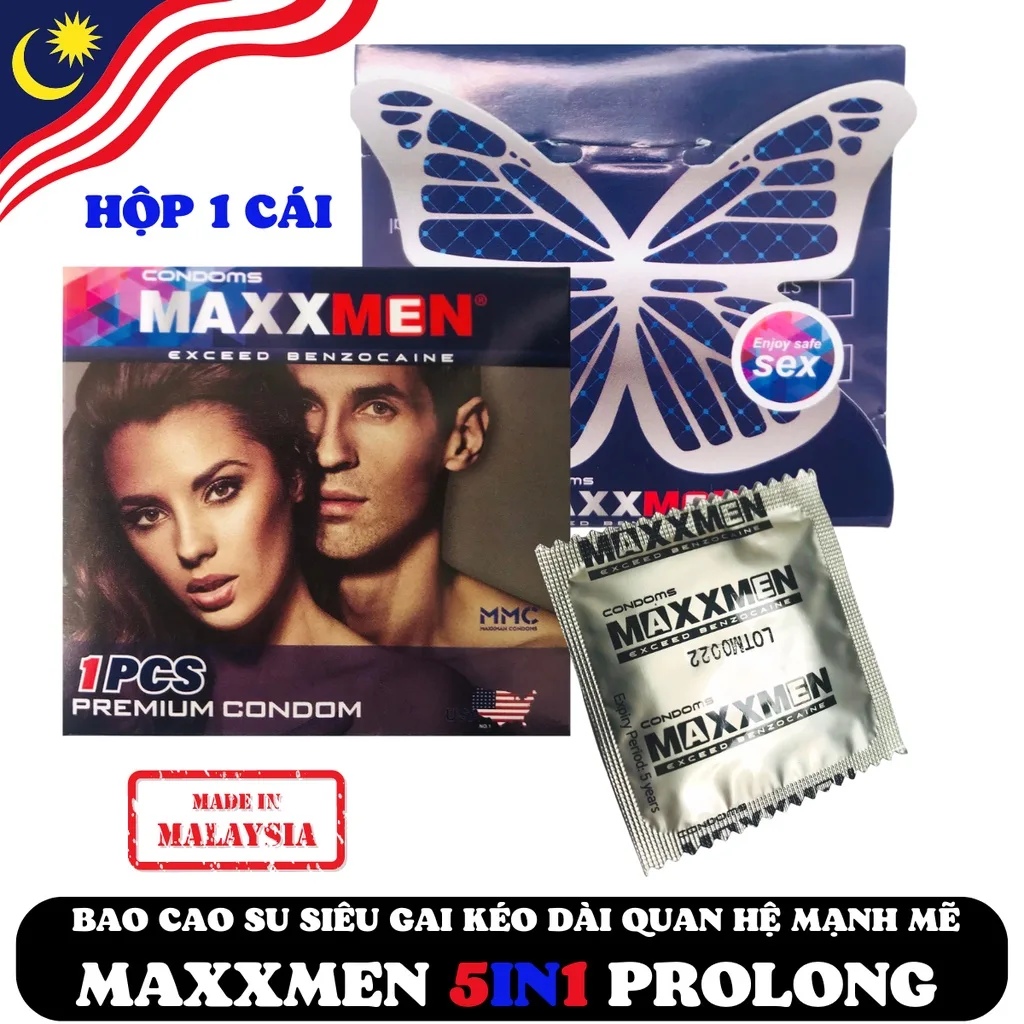 MAXXMEN 6in1 Ultra Thin Ribbed Condom For Extra Stimulation — photo 7