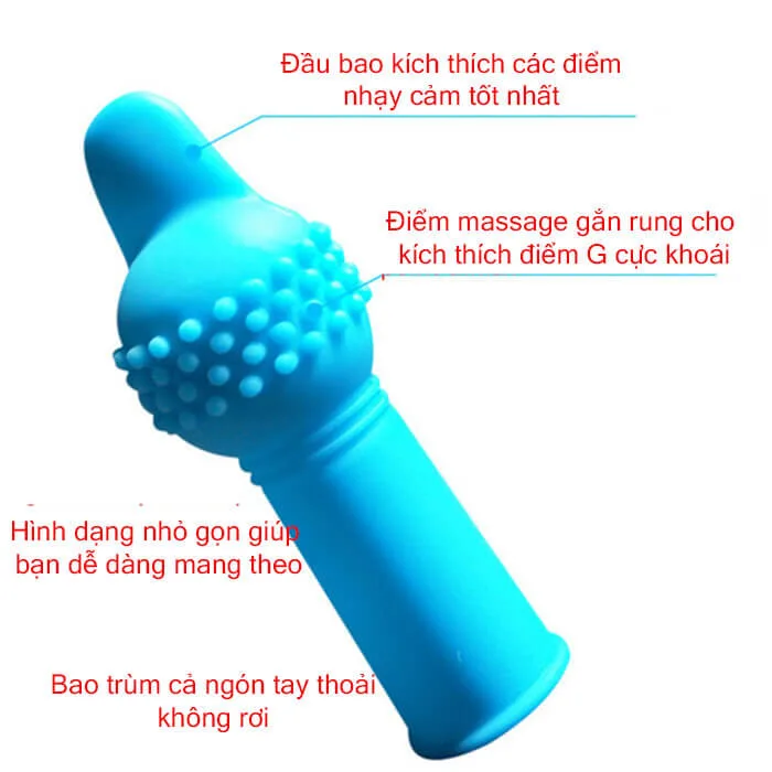 Ultra Stimulating Finger Sleeve Vibrator Multiple Colors — photo 4