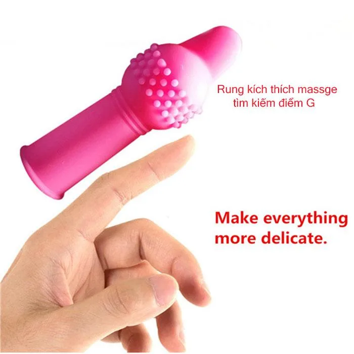 Ultra Stimulating Finger Sleeve Vibrator Multiple Colors — photo 6