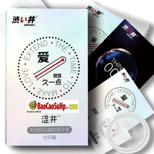 Drywell Japanese Condom Long Lasting Thin Lubricated Safe — photo 4