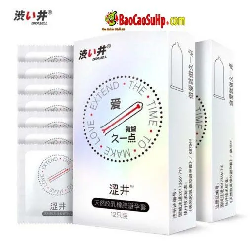 Drywell Japanese Condom Long Lasting Thin Lubricated Safe — photo 7