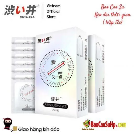 Drywell Japanese Condom Long Lasting Thin Lubricated Safe — photo 6
