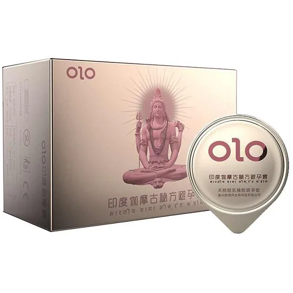 OLO Gamma Formula Textured Delay Condom 10 Pack — photo 6