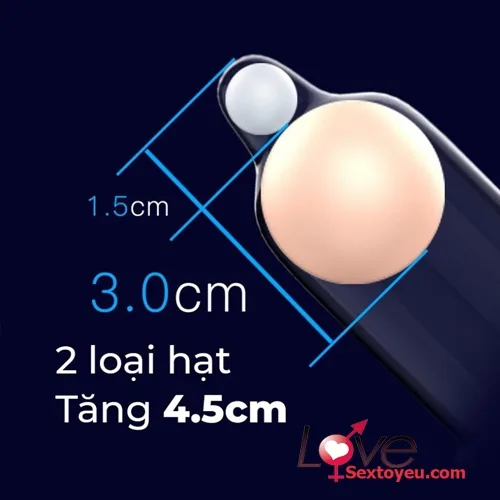 Olo Ultra Thin Pearl Beaded Condom Size Enhancer — photo 4