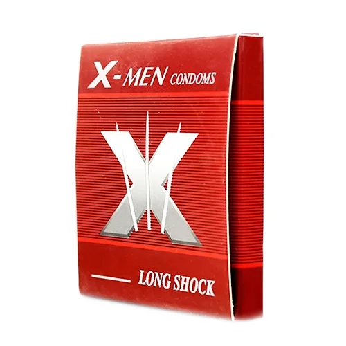 X-Men Long Shock 6 Beads Condom for Prolonged Pleasure & Intense Feel — photo 6