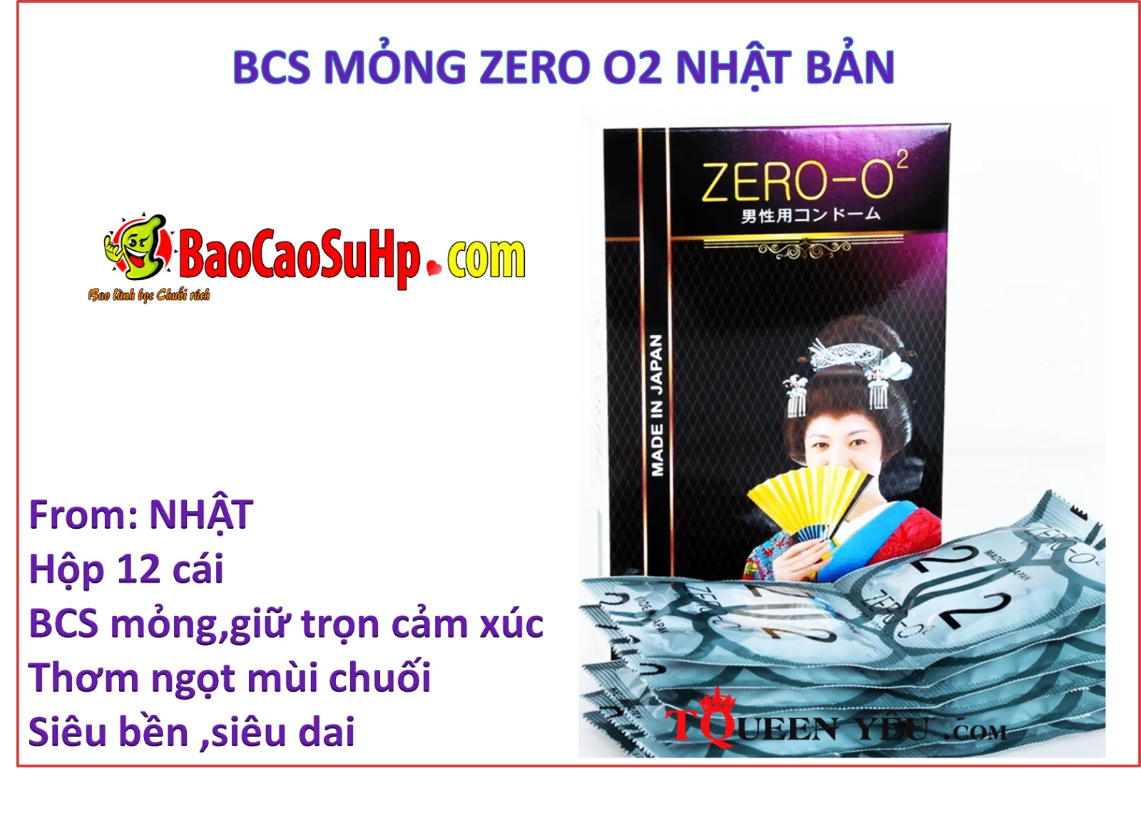 Zero-O2 Ultra-Thin 0.01mm Japanese Premium Condom Extra Sensitive — photo 4