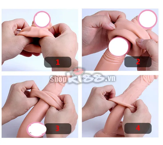 3cm Soft Penis Extension Sleeve Tight Fit Male — photo 5