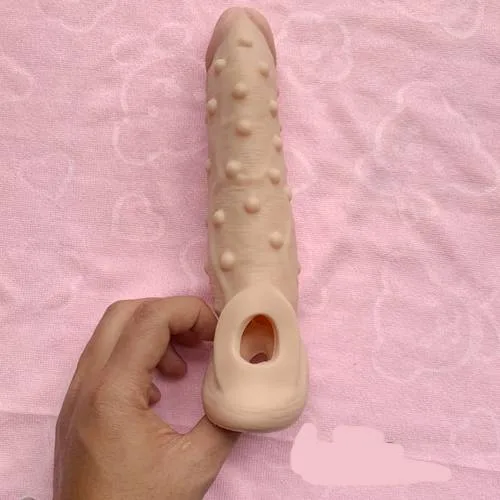 Blisstoy Large Strapped Vibrating Penis Sleeve — photo 4