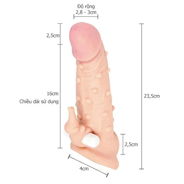 Maxman Rumble Root Vibrating Elephant Penis Sleeve — photo 3