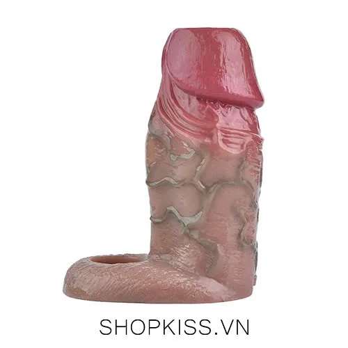 FAAK Silicone Cock Sleeve Ribbed Delay Enlarger Enhancer — photo 2