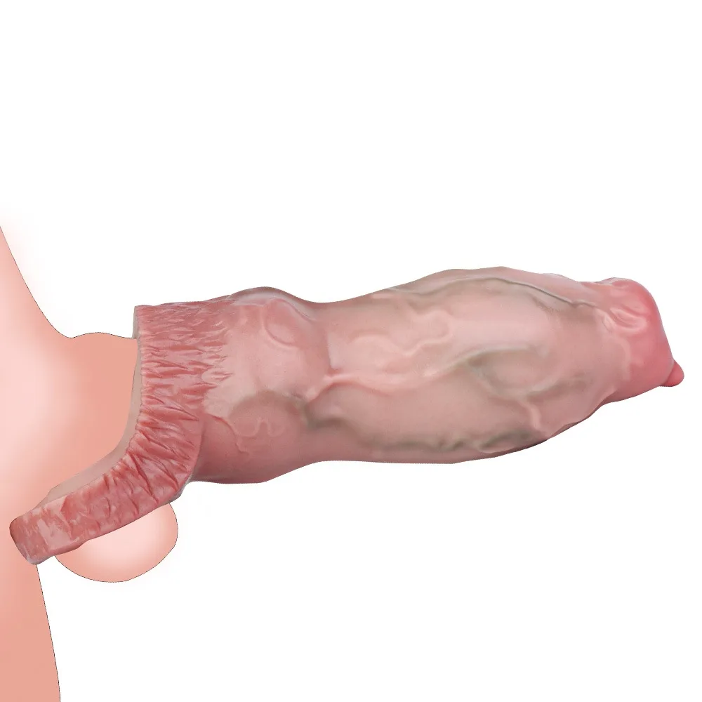Soft Medical Silicone Horse Dildo with Strap — photo 4