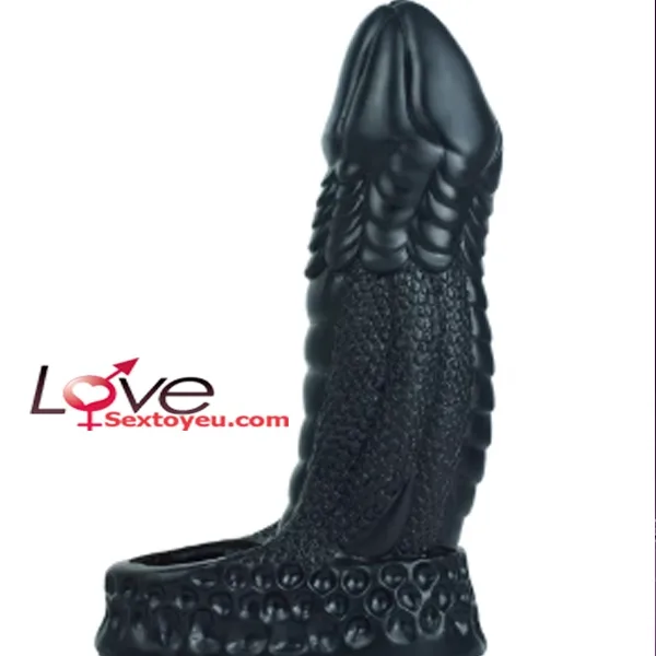 Premium Cock Ring Sleeve 5cm Extension Soft Silicone Enhance — photo 5