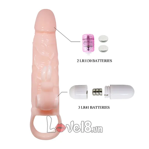 Brave Man Double Ended Vibrating Strap-On Dildo — photo 4