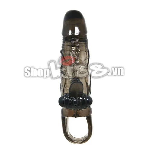 Braveman Dual Head Strap-On Condom Vibrator BD13A — photo 3