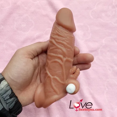 Blisstoy Vibrating Cock Sleeve with Strap – Enhance Size & Pleasure — photo 2