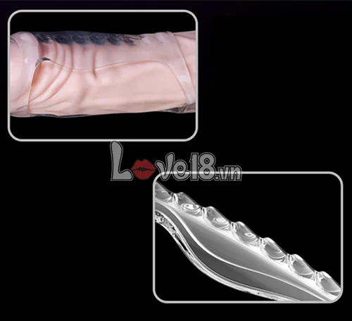 Transparent Strap-On Large Penis Extension For Longer Sex — photo 5