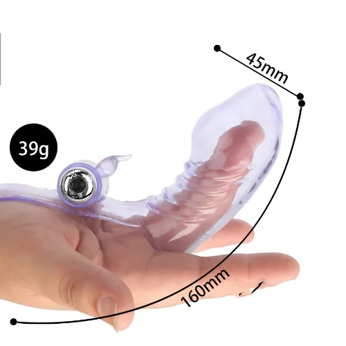 DC10T Silicone Finger Vibrator G-Spot Stimulator — photo 5