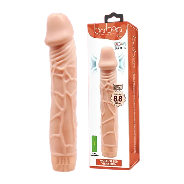 Barbara 8.8 inch Giant Vibrating Realistic Dildo