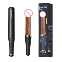 Baseball Bat Shaped 10 Modes Vibrating Thrusting Ultimate Toy