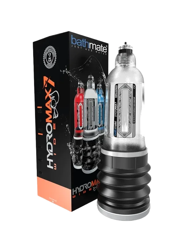 Bathmate Hydromax 7 Wide Boy Clear Hydro Pump