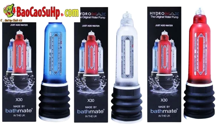 Bathmate Hydromax X30 Penis Enlarger Pump UK Import