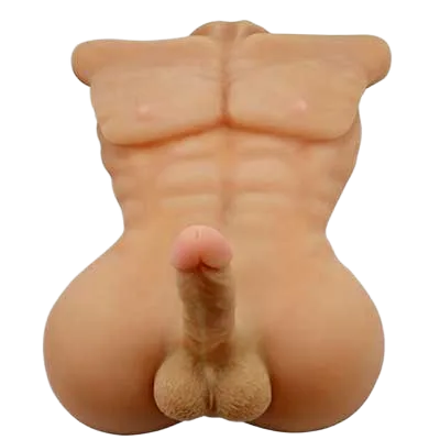 BB12B Male Half Body Sex Doll Female Masturbation Toy