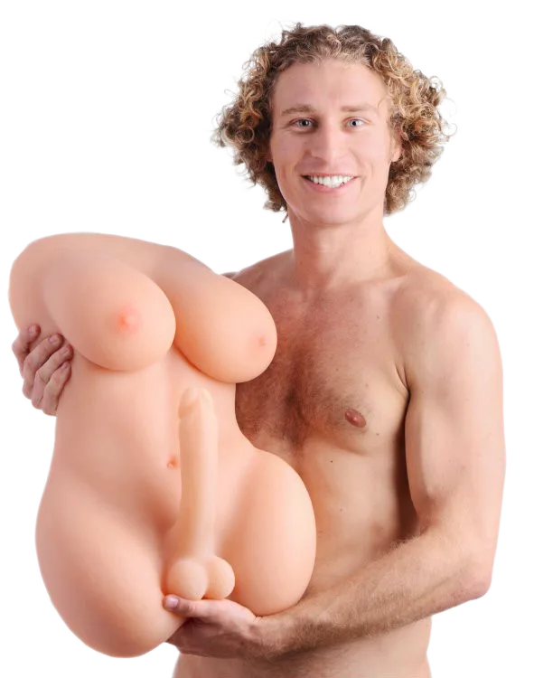 BB12D Premium Silicone Unisex Sex Doll Partial Body