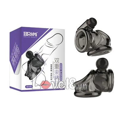 BD10K Silicone Ring with Vibration for Delay and Hardness