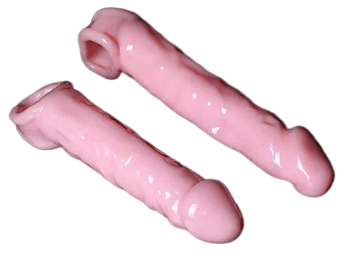BD39 Soft Ribbed Scrotum Ring Penis Enhancer Delay Ejaculation
