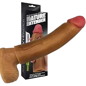 BD40 Soft Silicone Realistic Penis Extension Condom