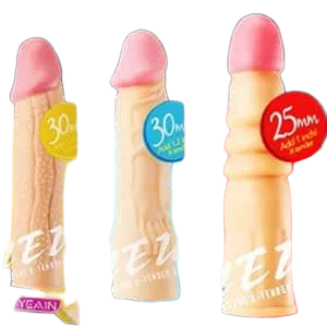 BD42 Premium Ribbed Condom Increase Size Stimulate Sensation