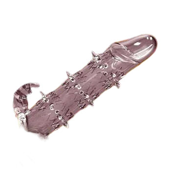 BD47 Super G-Spot Textured Condom with Adjustable Strap Stimulator
